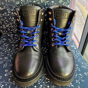 BALLY Women Combat Boots (Pre-Owned/Good Condition) AUTHENTIC